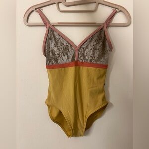 Yumiko Zoe Leotard XS High Cut Bust lining.  Excellent condition